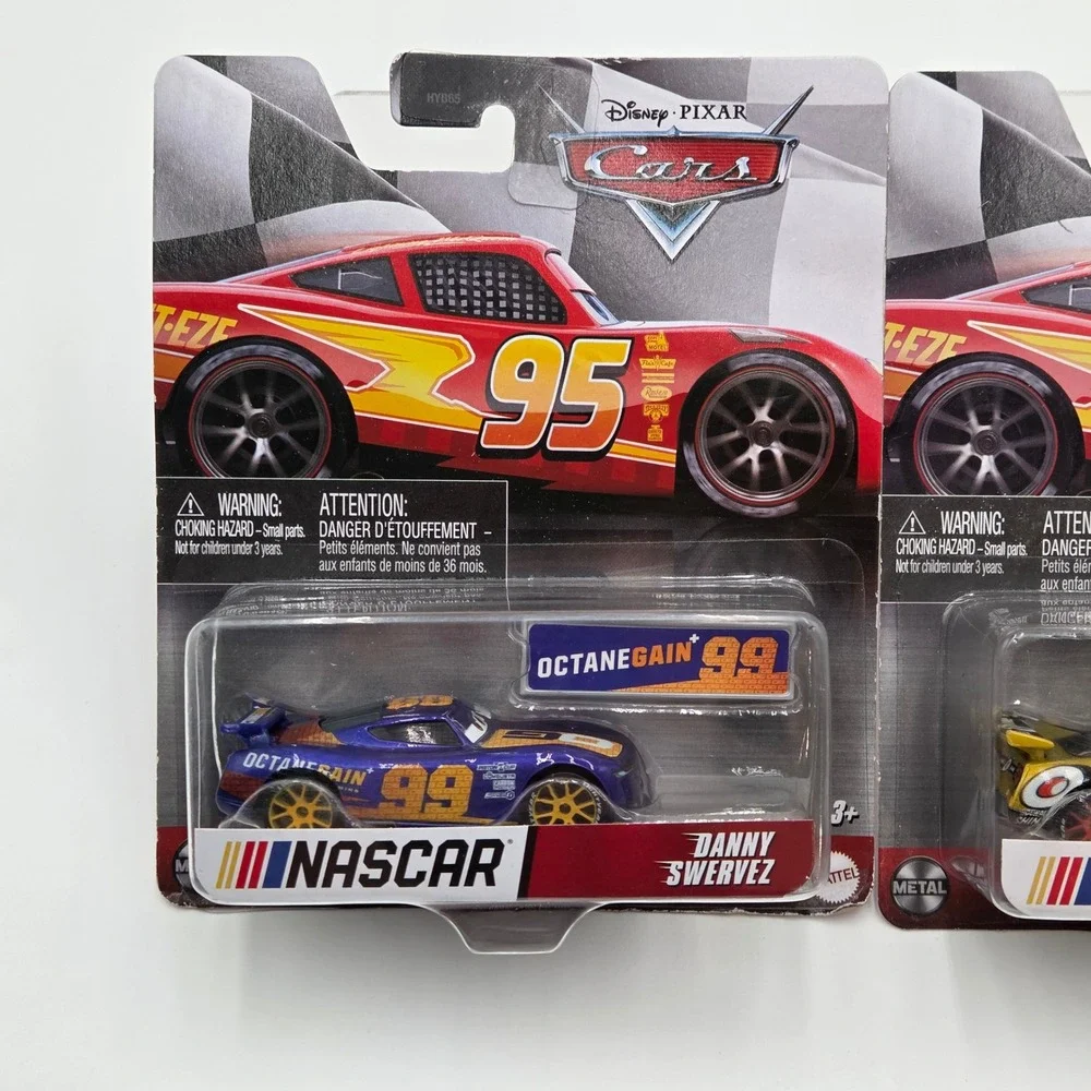 NEW Disney Pixar Cars NASCAR Danny Swervez Carstin Ace Dillon 1:55 Diecast Lot